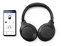 Schwarze Philips TAH8506 Over-Ear-Kopfhörer mit App-Steuerung.