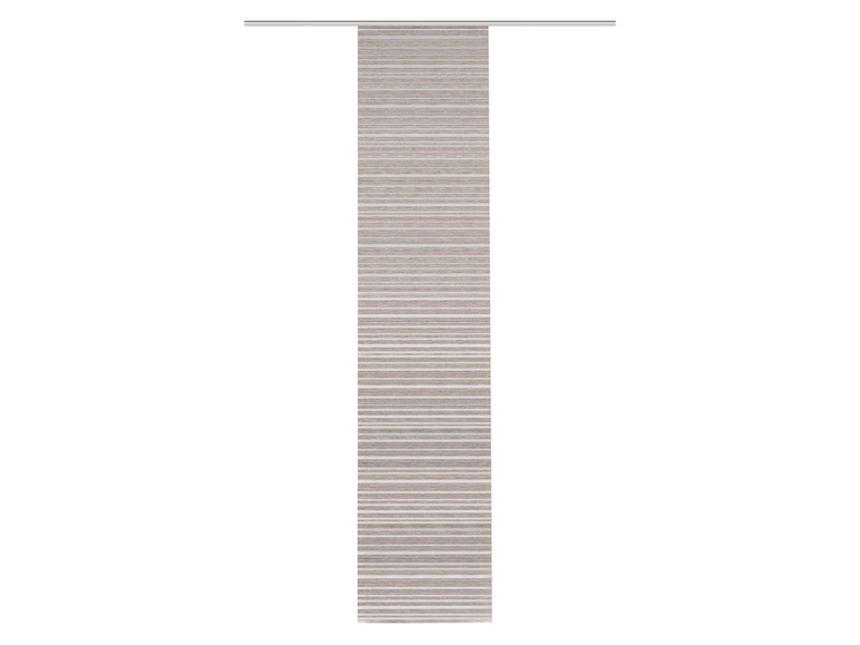 Gehe zu Vollbildansicht: Home Wohnideen Schiebevorhang »FOLKE«, mit Querstreifen-Grund, halbtransparent, 245 x 60 cm - Bild 4