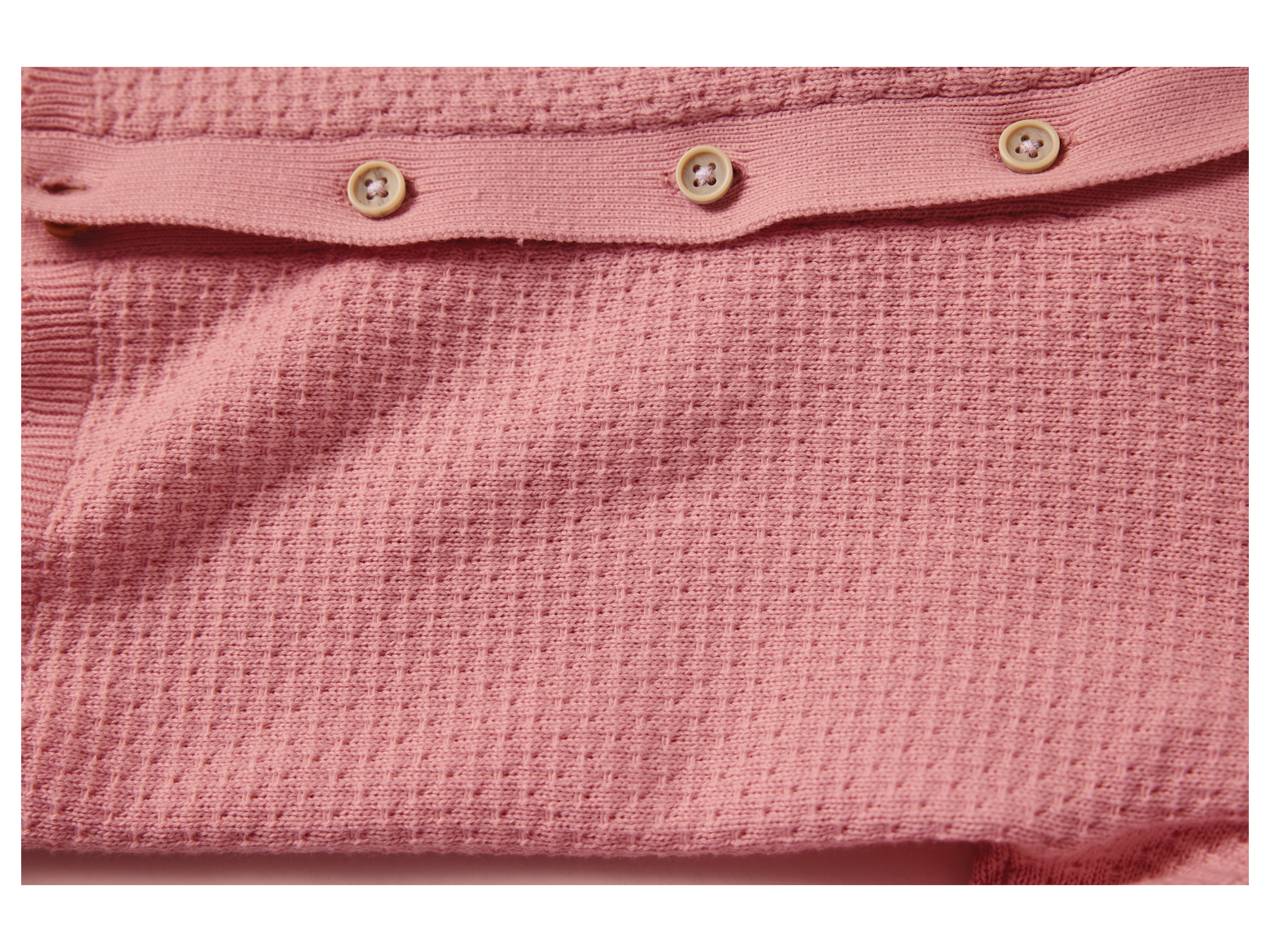 Thumbnail - lupilu® Baby Mädchen Strickjacke (Rosa, 74/80)