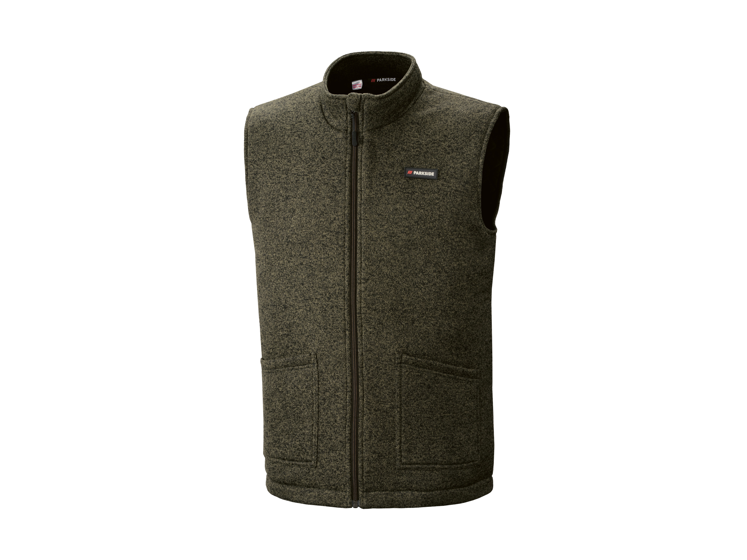 PARKSIDE® Herren Strickfleece-Weste (Khaki, XXL (60/62))""