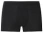 Schwarze Herren-Boxershorts mit elastischem Bund.