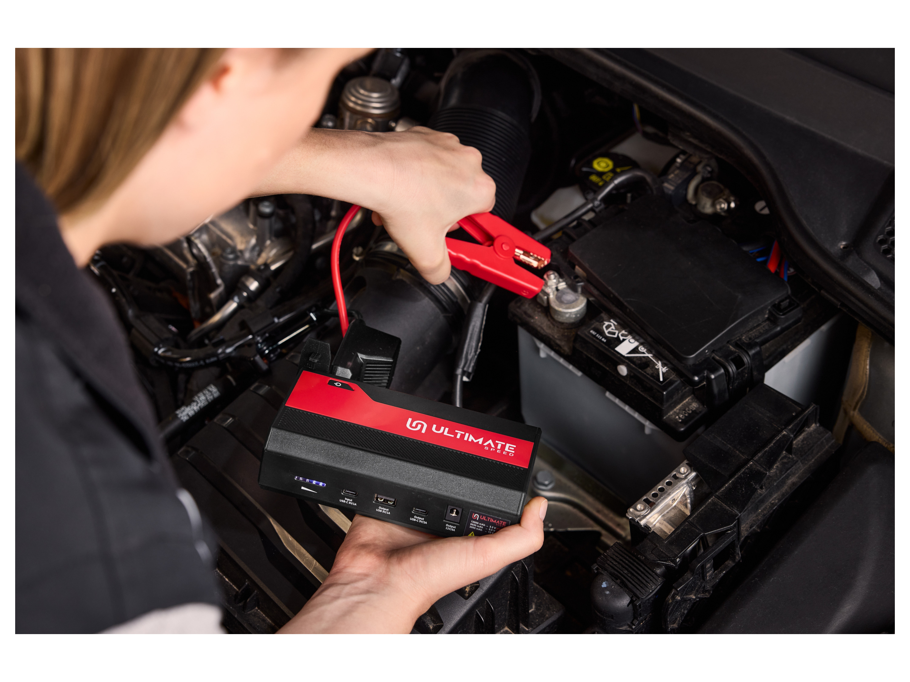 Thumbnail - ULTIMATE SPEED® Mobile Autostarthilfe »UMAP 12000 C4«, mit Powerbank