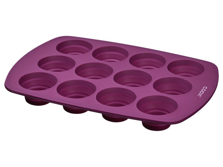 Gehe zu Vollbildansicht: Coox Silikon-Muffinform, für 12 Muffins - Bild 6