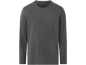 Dunkelgraues Langarmshirt für Herren