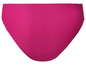 Ein pinkfarbener Bikini-Slip.