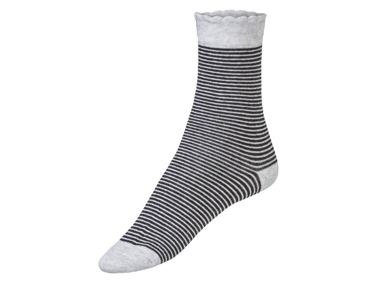 Gehe zu Vollbildansicht: esmara® Damen Socken, 7 Paar, mit hohem Bio-Baumwollanteil - Bild 6