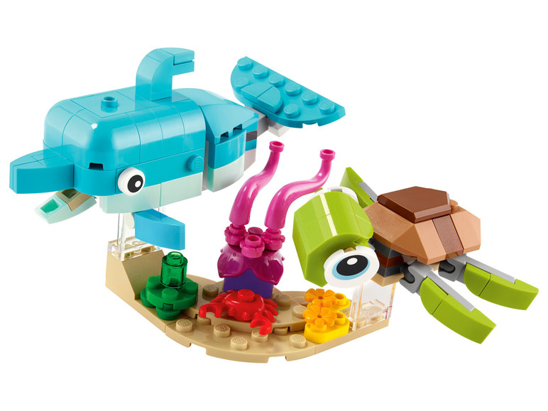 Gehe zu Vollbildansicht: LEGO® Creator 31128 »Delfin und Schildkröte« - Bild 2