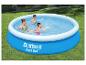 Bestway Fast Set Familien-Pool, aufblasbar, blau.
