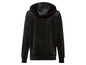 Schwarzer Kapuzenpullover