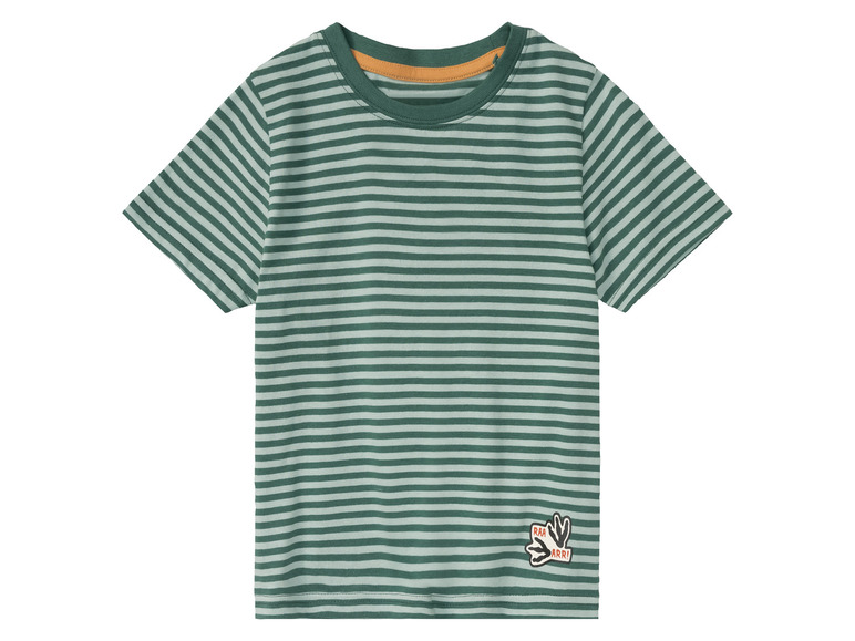 Gehe zu Vollbildansicht: lupilu® Kleinkinder T-Shirts, 3 Stück, mit Rundhalsausschnitt - Bild 3