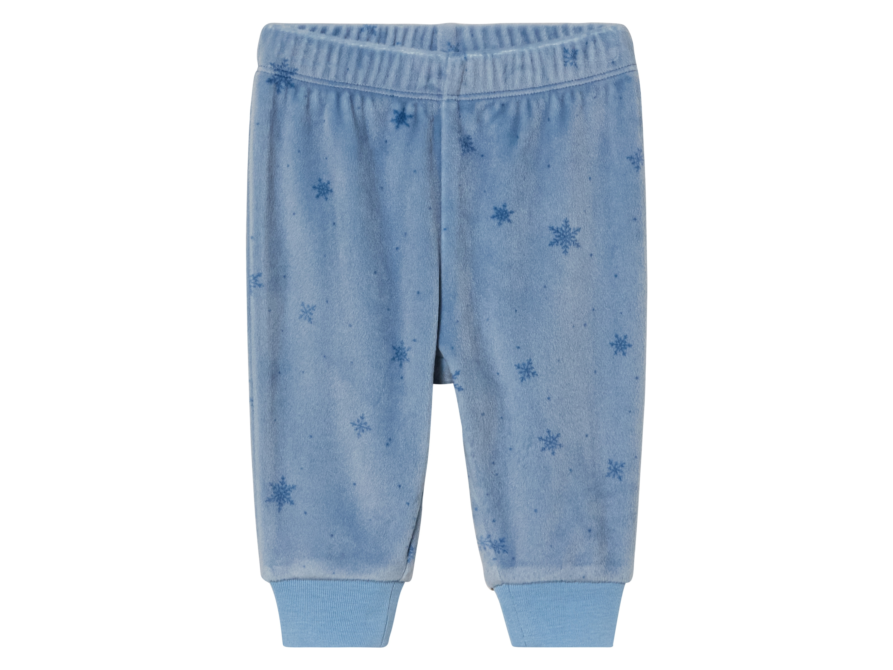 Thumbnail - lupilu® Baby Jungen Pyjama Velours (Hellblau, 50/56)