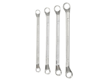 Draper 4246 Gabelringschlüssel Set – Chrom-Vanadium Stahl, Verchromt, 15°-Winkel
