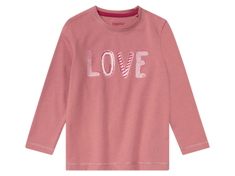 Gehe zu Vollbildansicht: lupilu Kleinkinder Mädchen Shirts, 2 Stück, mit Baumwolle - Bild 27