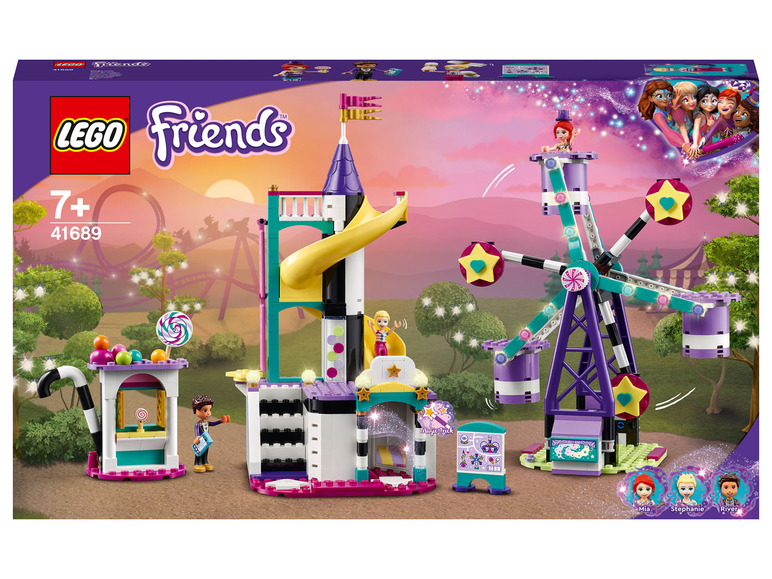 Gehe zu Vollbildansicht: LEGO® Friends 41689 »Magisches Riesenrad mit Rutsche« - Bild 1