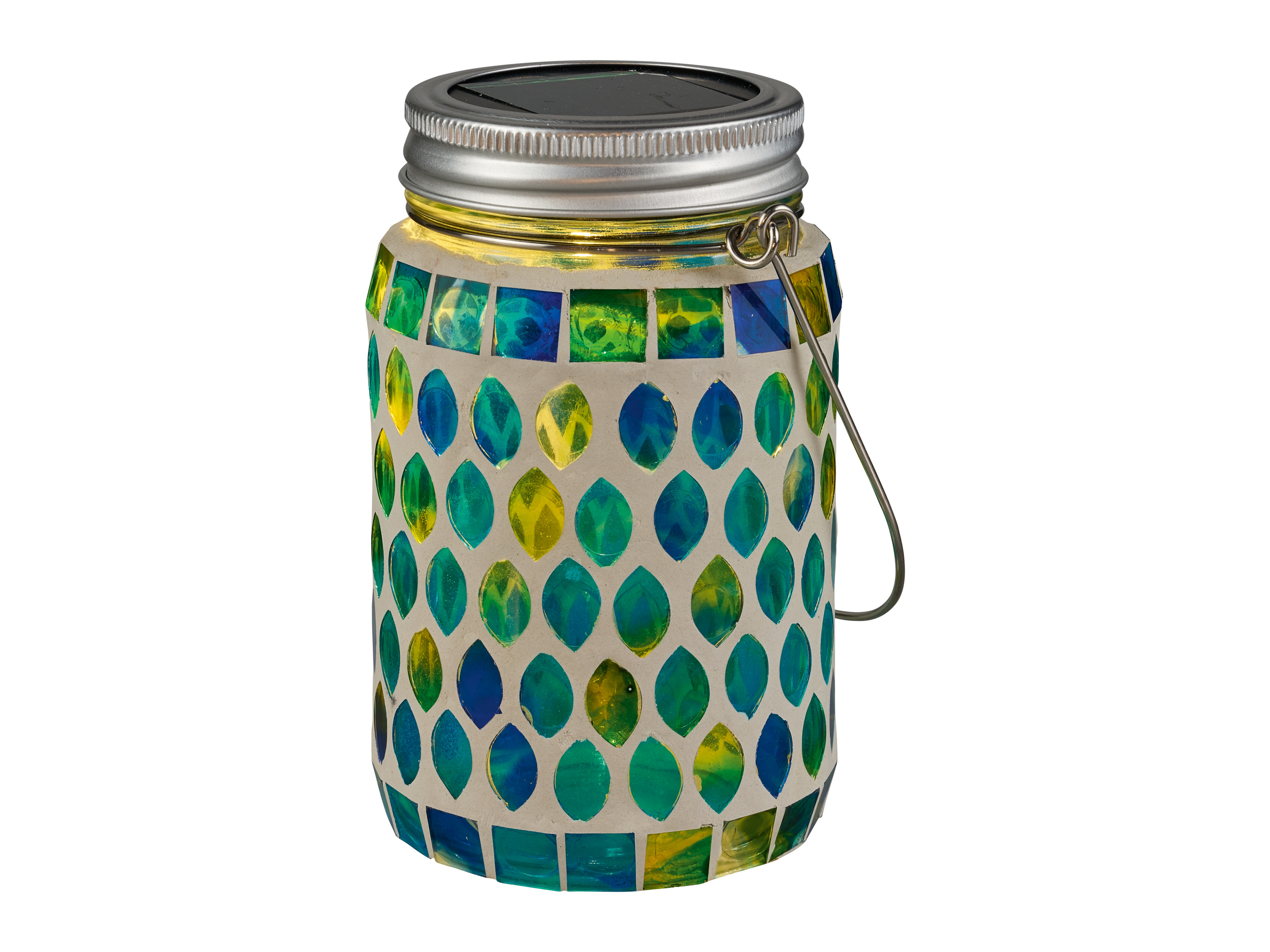 Thumbnail - LIVARNO home Glas Solar bemalt oder Mosaik LED (Blau)