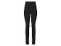 Schwarze Damen-Leggings mit hoher Taille