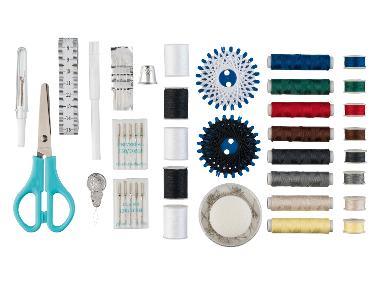 CRELANDO® Schneiderei-Set, 144-teilig