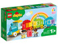 LEGO Duplo Zug mit Zahlen zum Lernen des Zählens.