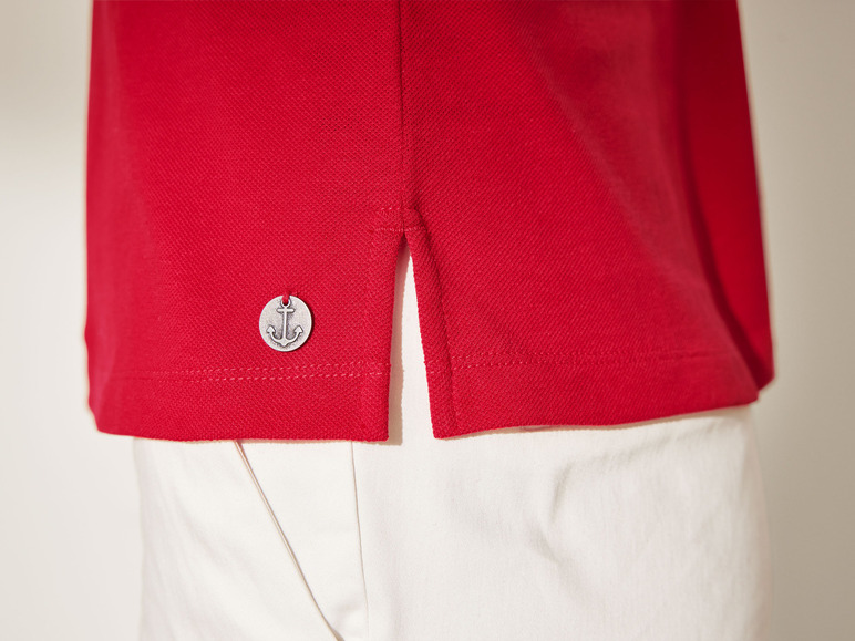 Gehe zu Vollbildansicht: esmara® Damen Poloshirt mit hohem Bio-Baumwollanteil - Bild 12