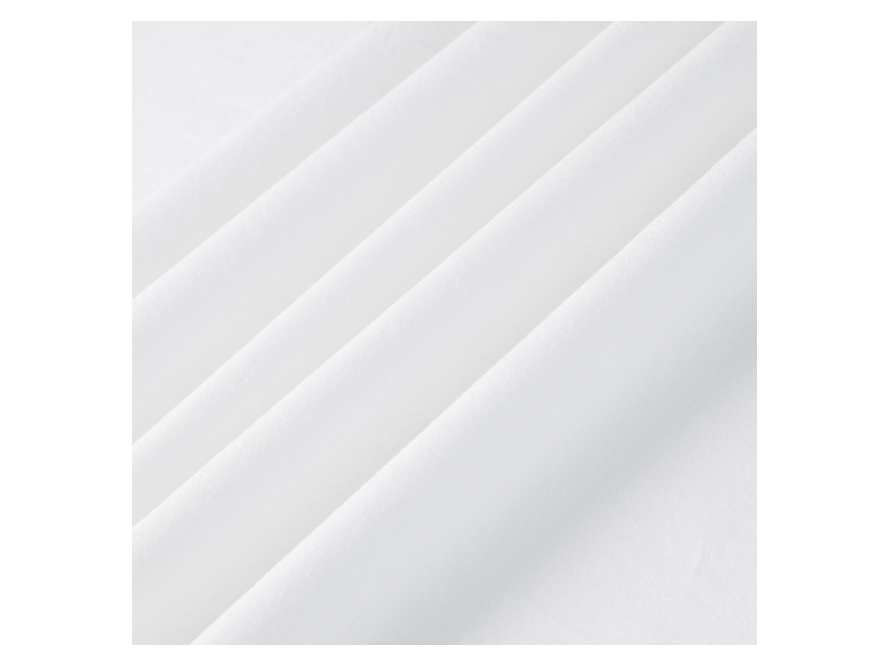 Thumbnail - LIVARNO home Bettwäsche Edel-Renforcé 155 x 220 cm (Weiß)