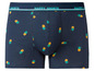Blaue Boxershorts mit Ananas-Print von Happy Shorts.