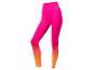 Sportleggings mit rosa-orangen Farbverlauf.