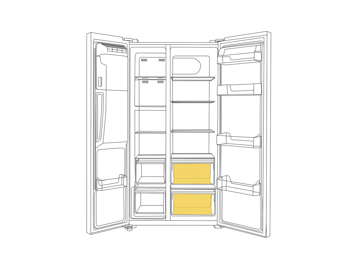 Frischhaltematte, individuell zuschn… Kühlschrank Wenko