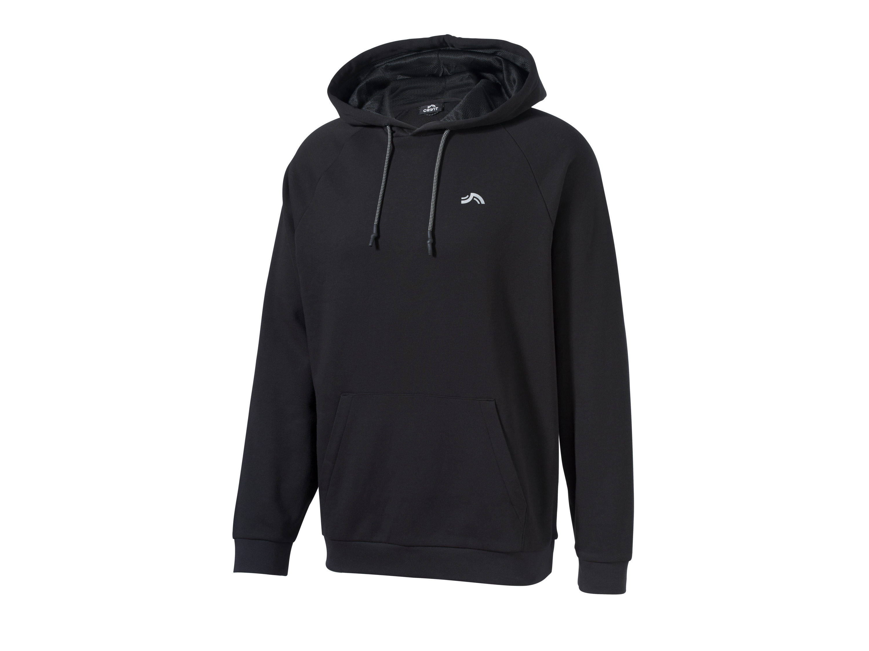 CRIVIT Herren-Thermo-Sweatpullover (Schwarz, M (48/50))