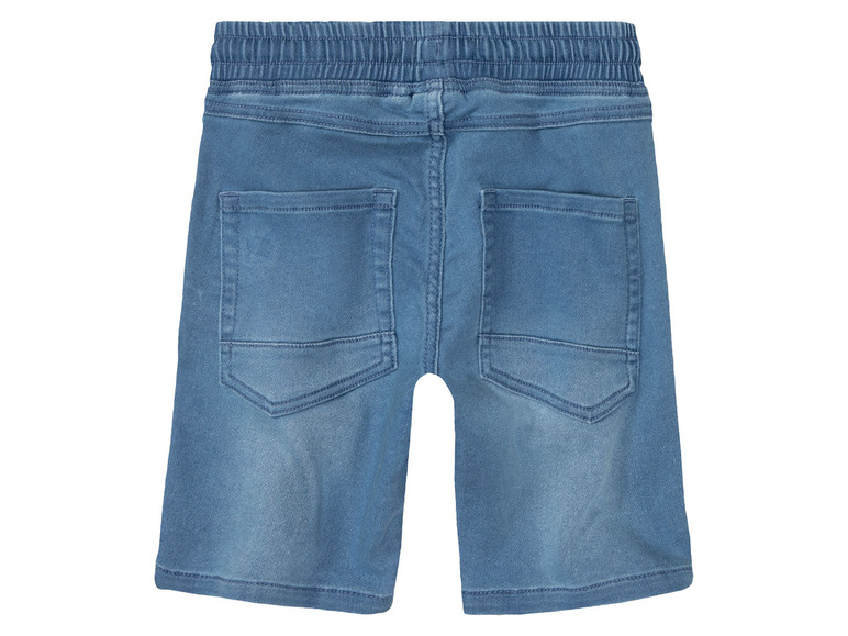 Gehe zu Vollbildansicht: pepperts!® Jungen Sweat-Denim-Bermudas, 2 Stück, mit Baumwolle - Bild 4