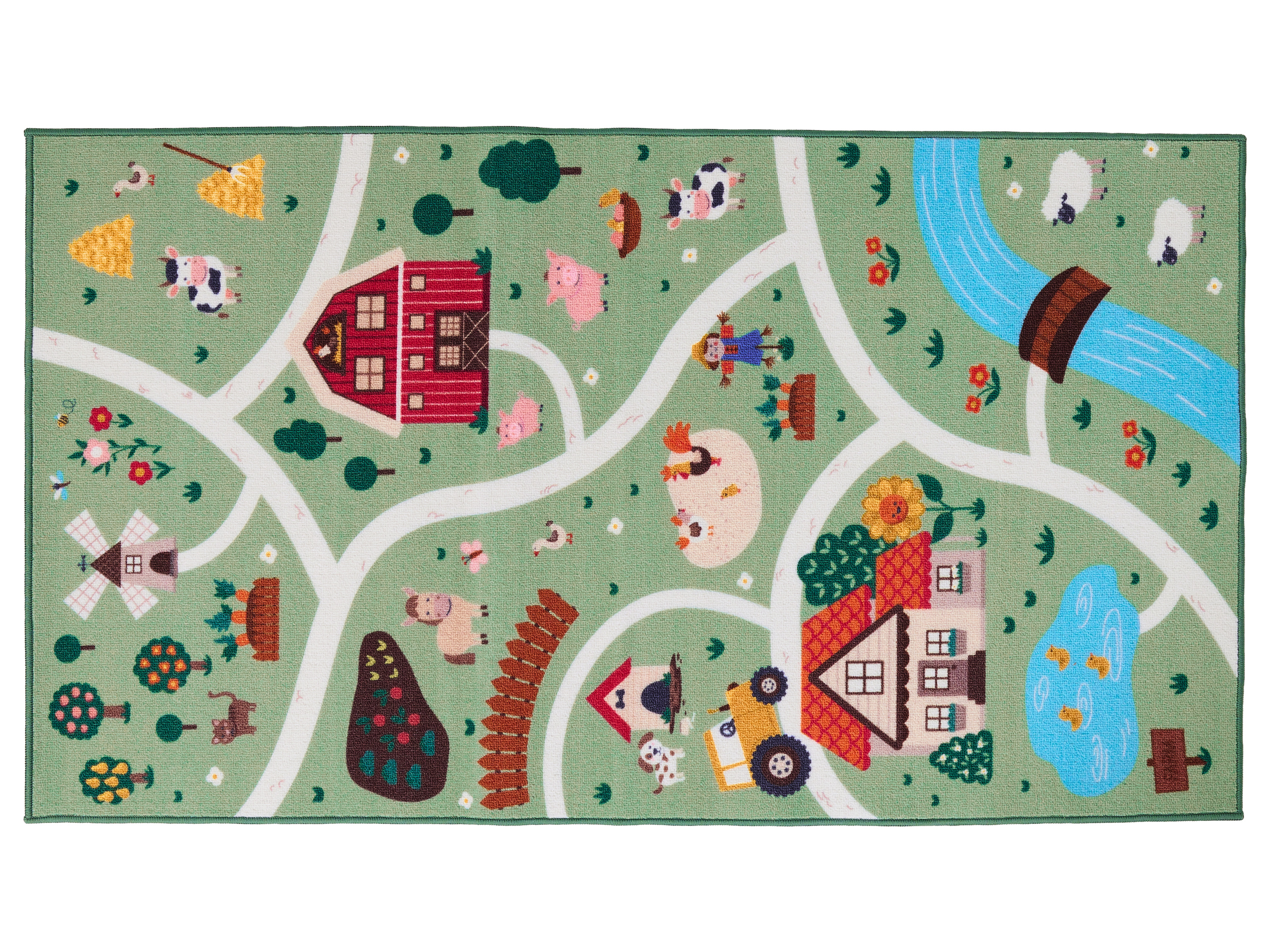 LIVARNO® Kinder Spielteppich, 75x133cm (farm)