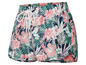 Kurze Hose mit tropischem Muster