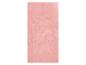 Weiches und saugfähiges pfirsichrosafarbenes Handtuch.