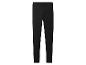 Schwarze Leggings auf weißem Hintergrund.