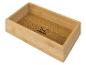 Eine leere Bambus-Aufbewahrungsbox von Sansibar Style.