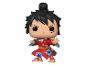 Funko Pop! Figur von Monkey D. Luffy aus One Piece im Samurai-Outfit.