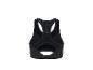 Schwarzer Sport-BH mit Racerback-Design und Mesh-Details, Rückansicht
