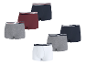 ESMARA MEN Herren Boxer, 3er-Pack, in verschiedenen Farben mit gestreiftem Bund