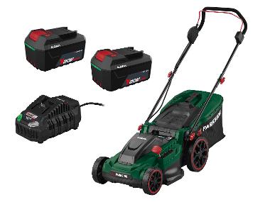 PARKSIDE® Parkside 40 V Akku-Rasenmäher »PARM 41 A1« Set inkl. 20V Akku 4 Ah »PAP 204 A1« und 20 V / 4,5 A Akku-Schnellladegerät »PLG 20 C3«