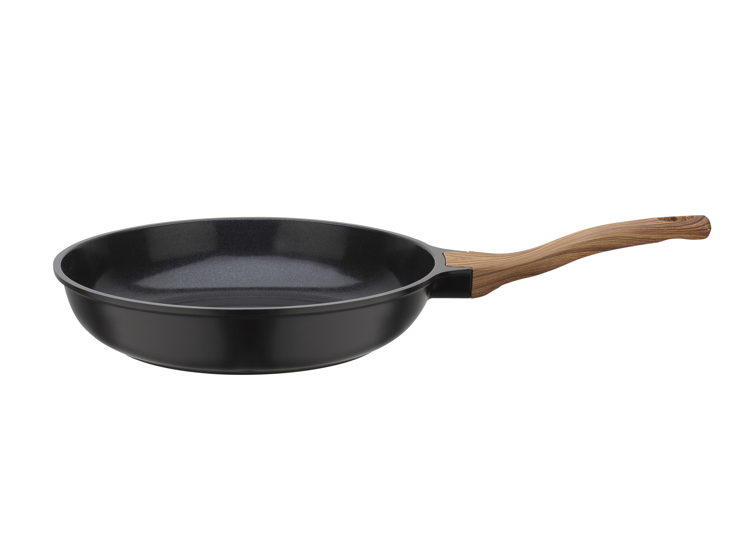 GSW Bratpfanne Natural Fit (28 cm)““ | welcher eine optimierte Hitzeverteilung auf allen Herdarten inklusive Induktion gewährleistet. Mit dieser Bratpfanne aus dem Hause GSW wird die Küche um formschöne und praktische Utensilien ergänzt. Die Bratpfanne ist spülmaschinengeeignet und kann zudem im Backofen bei maximal 150°C verwendet werden. Produktmerkmale tabletd Bestandteile: 1x Bratpfanne Material: Aluminium-Guss, Kunststoff Wärmeleitfähigkeit: optimale Wärmeleitfähigkeit Bodenstärke: – Beschichtung: PFAS-freie Vitaflon® Quarzit Antihaft-Versiegelung Deckel: – Griff: Soft-Touch-Griff in ansprechender Holzoptik Ausgießer: – Schüttrand: – Geeignet für: alle Herdarten, inkl. Induktion Hitzebeständigkeit: 150 °C Nutzvolumen: 1,3 l, 1,9 l, 2,7 l Mess-Skala: – Zubehör: – Durchmesser: 20 cm, 24 cm, 28 cm Pfannentiefe: 5,2 cm, 5,5 cm, 6,0 cm Spülmaschinengeeignet: ja““