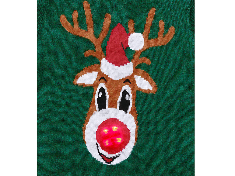 Gehe zu Vollbildansicht: lupilu® Kleinkinder Pullover mit weihnachtlichen Motiven - Bild 4