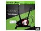 Christopeit Sport Ergometer BT 4 mit 24-stufiger motorgesteuerter Widerstandseinstellung. [KI-generiertes Bild]
