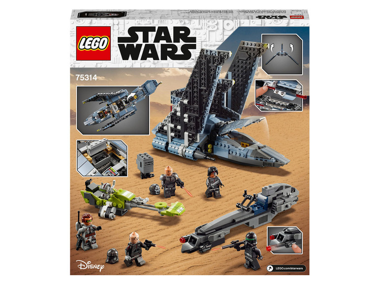 Gehe zu Vollbildansicht: LEGO® Star Wars 75314 »Angriffsshuttle aus The Bad Batch™« - Bild 10