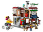 Lego Creator 3-in-1 Modell eines Restaurants und eines Eiswagens.