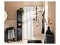 Stilvolles Badezimmer mit modernen schwarzen Möbeln und Duschbereich von LIVARNO home.