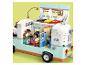 LEGO Friends Set mit Wohnmobil, Minipuppe und Campingzubehör.