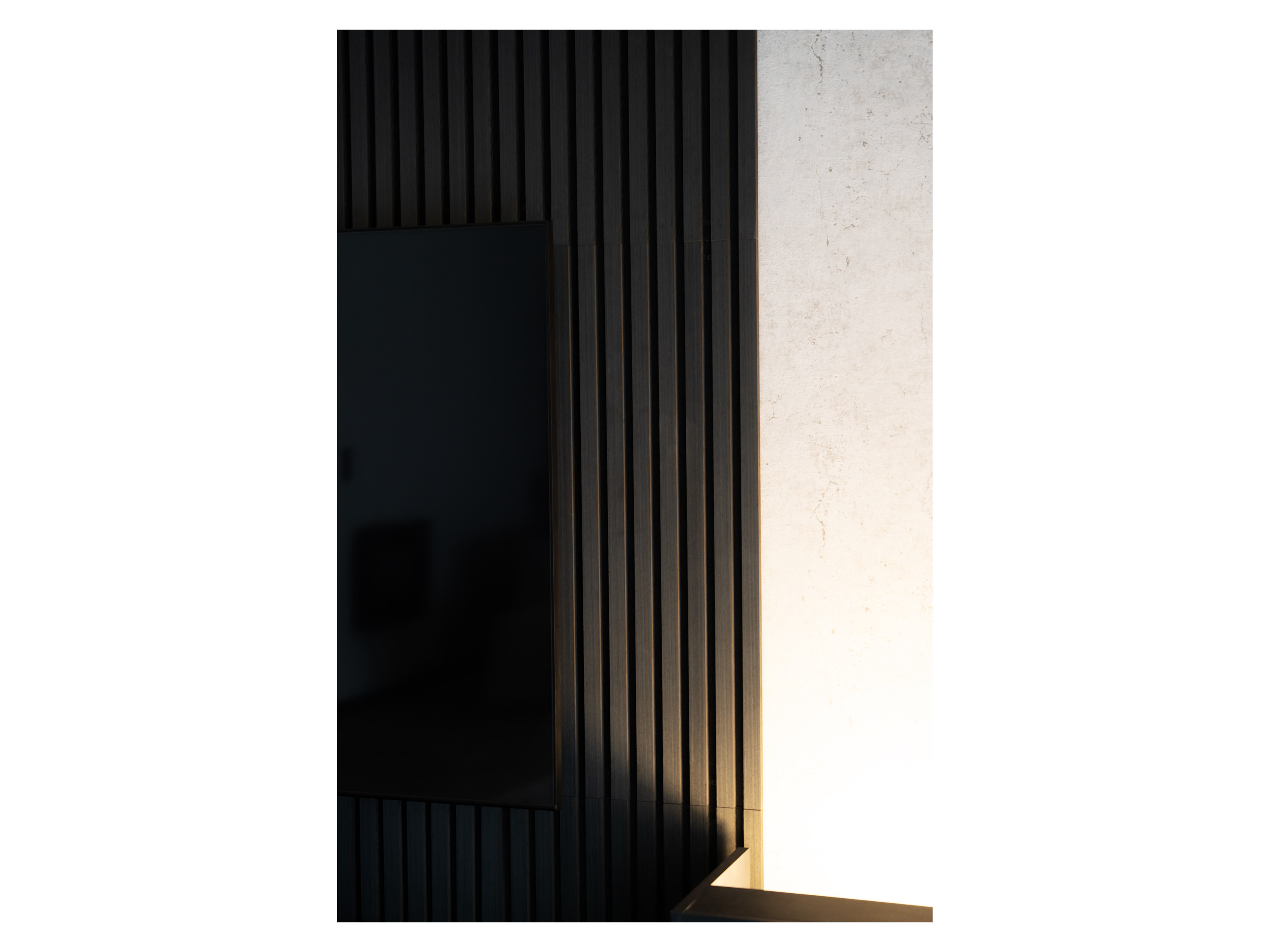 HOME DELUXE SONIC Akustikpaneel (240 x 40 cm, Black Oak) – Bild 3 von 4
