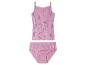 Ein rosa Tanktop und Unterhose mit Bambi-Motiv.