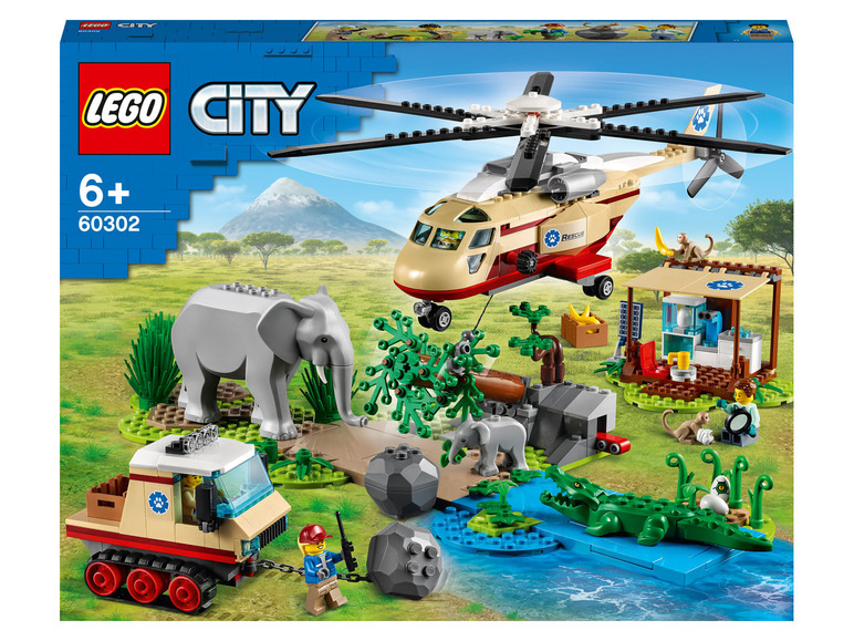 Gehe zu Vollbildansicht: LEGO® City 60302 »Tierrettungseinsatz« - Bild 1