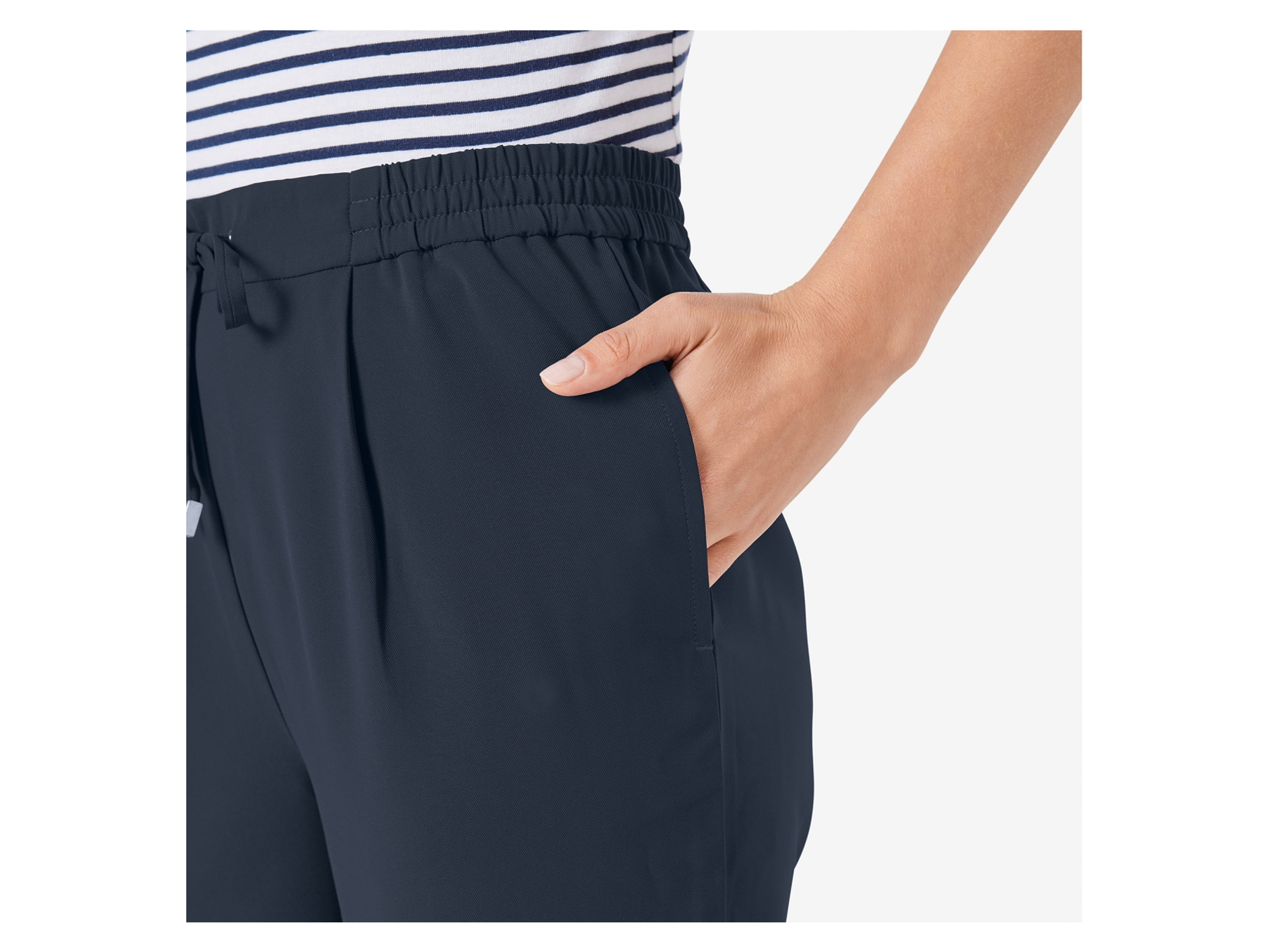 Thumbnail - esmara® Damen Hose Straight fit (navy, 34)