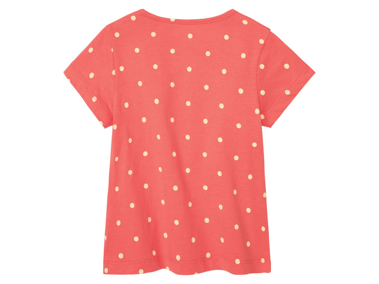 Gehe zu Vollbildansicht: lupilu® Kleinkinder Mädchen T-Shirt, 3 Stück, aus reiner Baumwolle - Bild 15